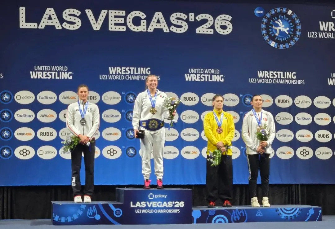 Újhelyi Evelin, Ezüst érem, U23 Las Vegasi Világbajnokság